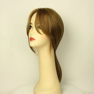 Freeda Ponytail Wig BLONDE WITH HIGHLIGHTS Multi-Directional Skin Top Size M